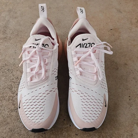 Nike women’s air max 270 soft pink size 8  [AH6789-604] Price Final - Picture 7 of 13